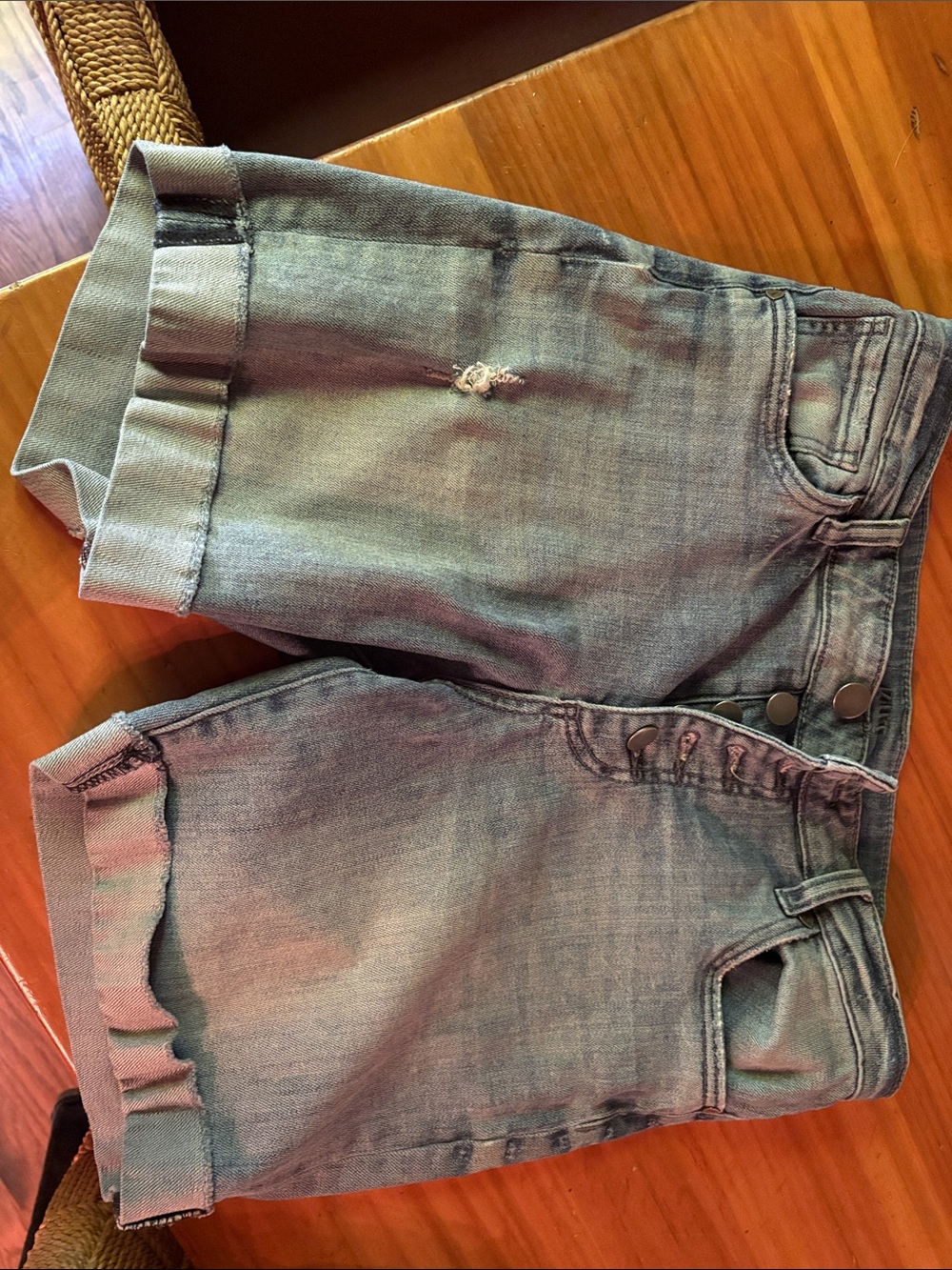 Kut from the Kloth Light Blue Denim Shorts